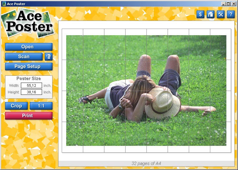 Ace Poster - Make posters from your photos in a moment.